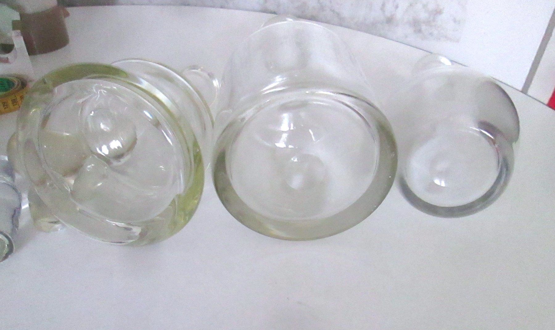 Bottiglie: 3 alte Glasflaschen – Usato da Sementina venduto da babucia 2