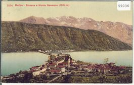 Melide - Bissone e Monte Generoso - Litho