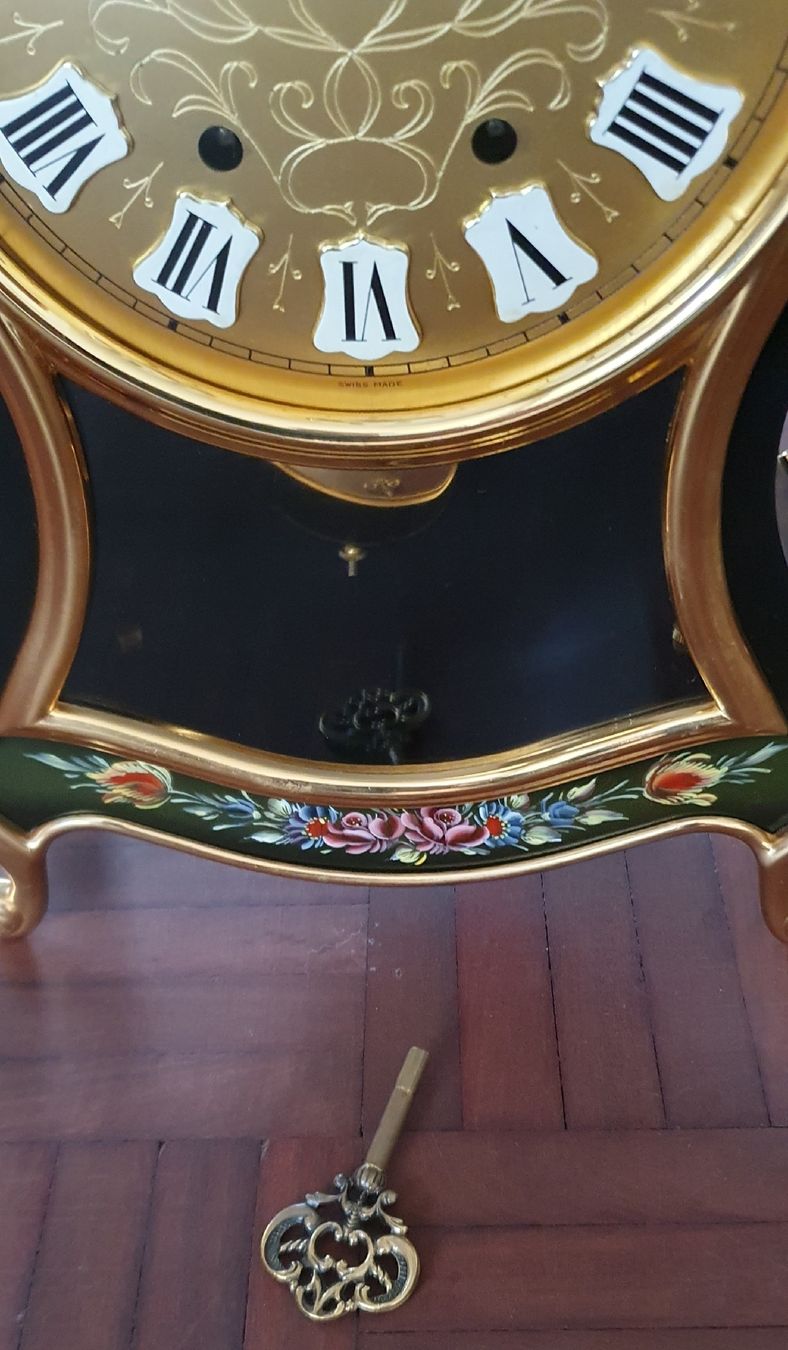 Eluxa Orologi da terra & Orologi da parete: Schöne Pendule Eluxa schwarz – Usato da Kreuzlingen venduto da Rschweiz1 1