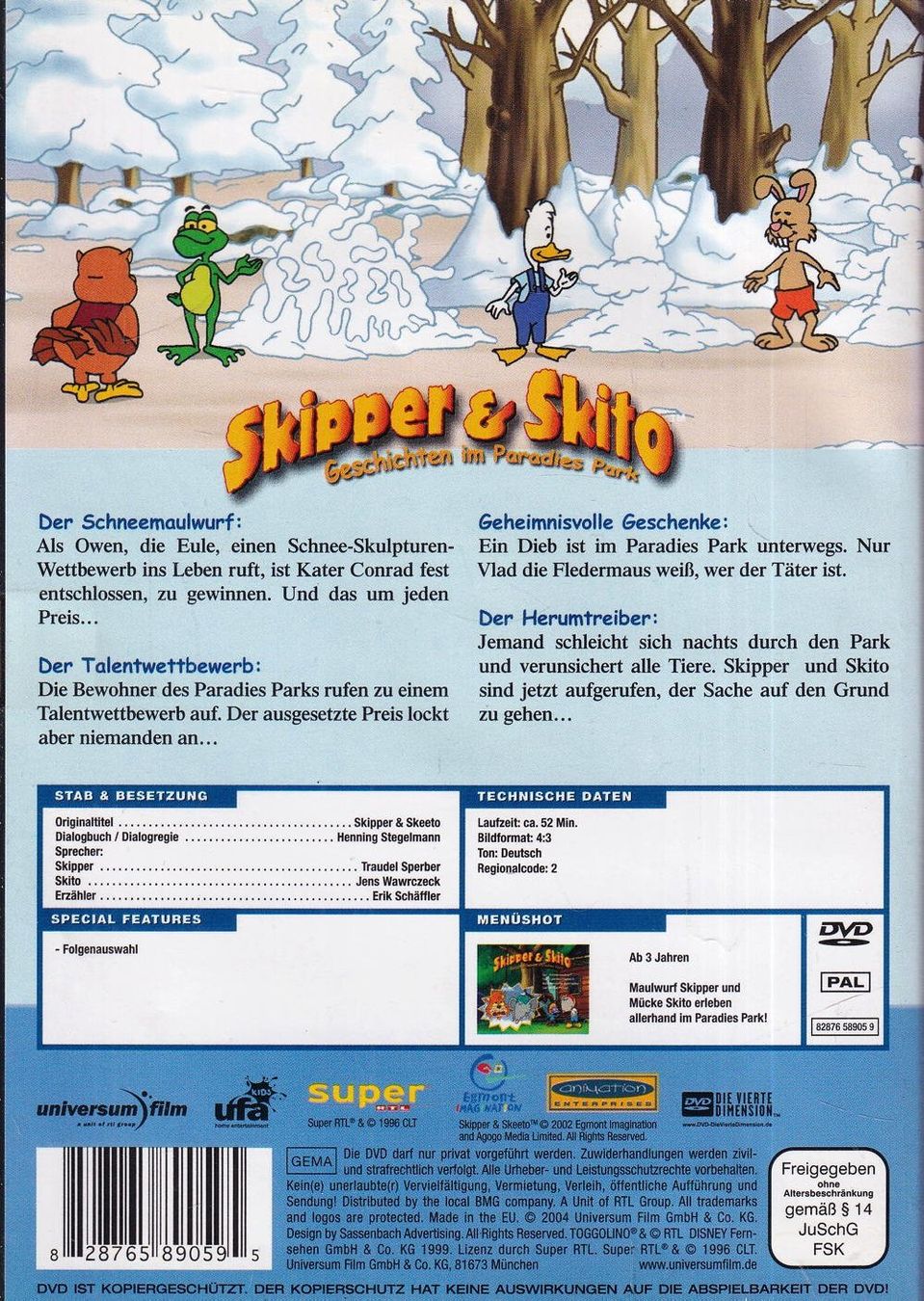 Alle DVDs: Skipper & Skito 3 [DVD] – Gebraucht aus Reckingen VS von Melando 1