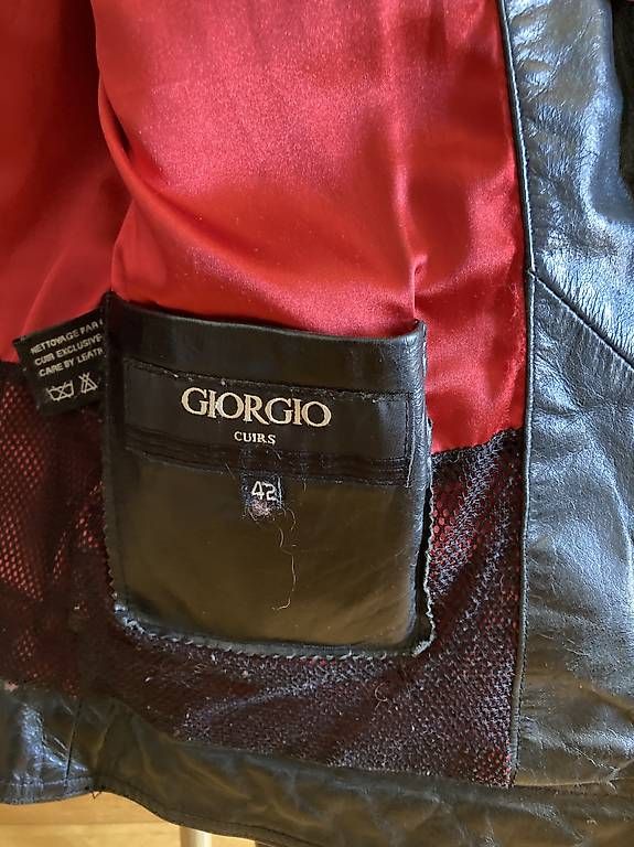 Giacche: À vendre superbe veste en cuir  – Usato da Lausanne venduto da ste_6cmk 1