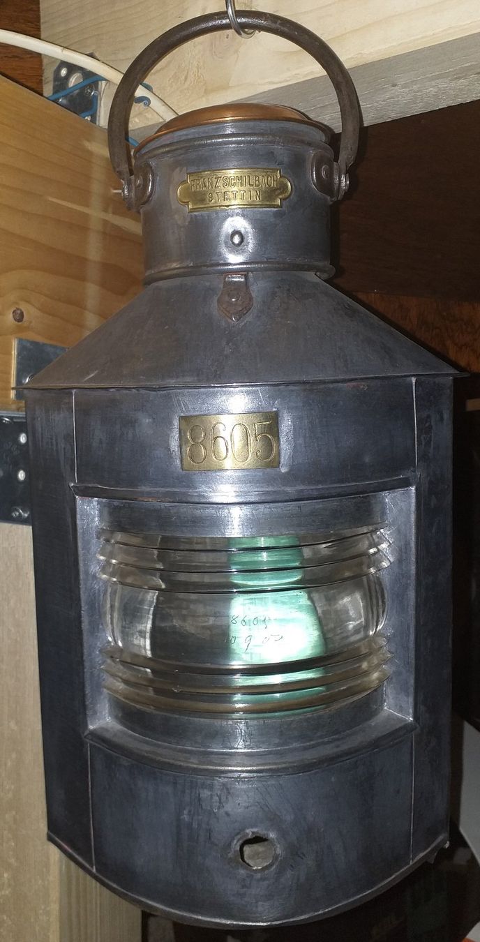 Lampade: 2 antike Positions-Lampen – Usato da Rorschach venduto da kristys 6
