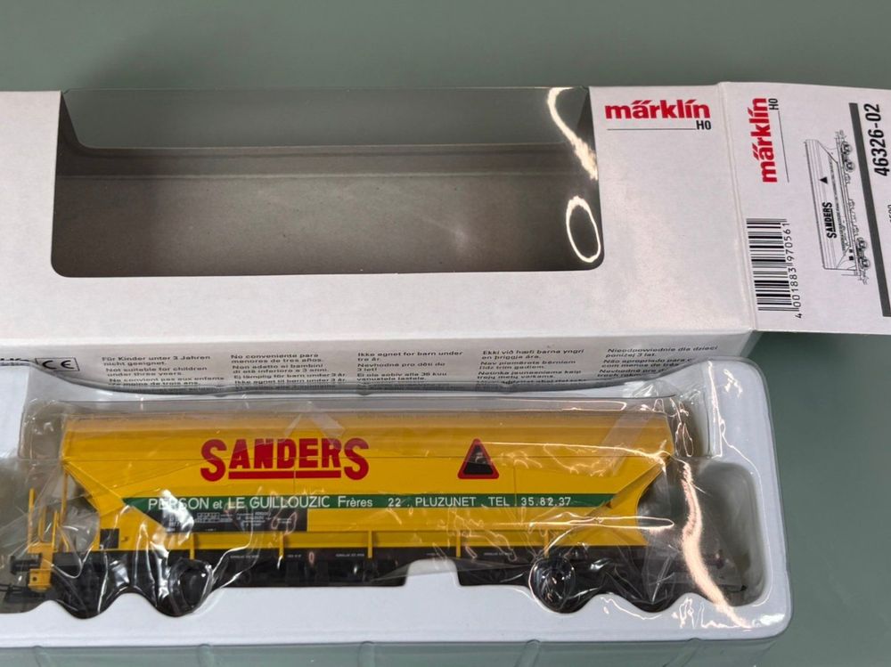 Märklin H0 - 4771/47143 - Vagón de mercancías - 2 vagones