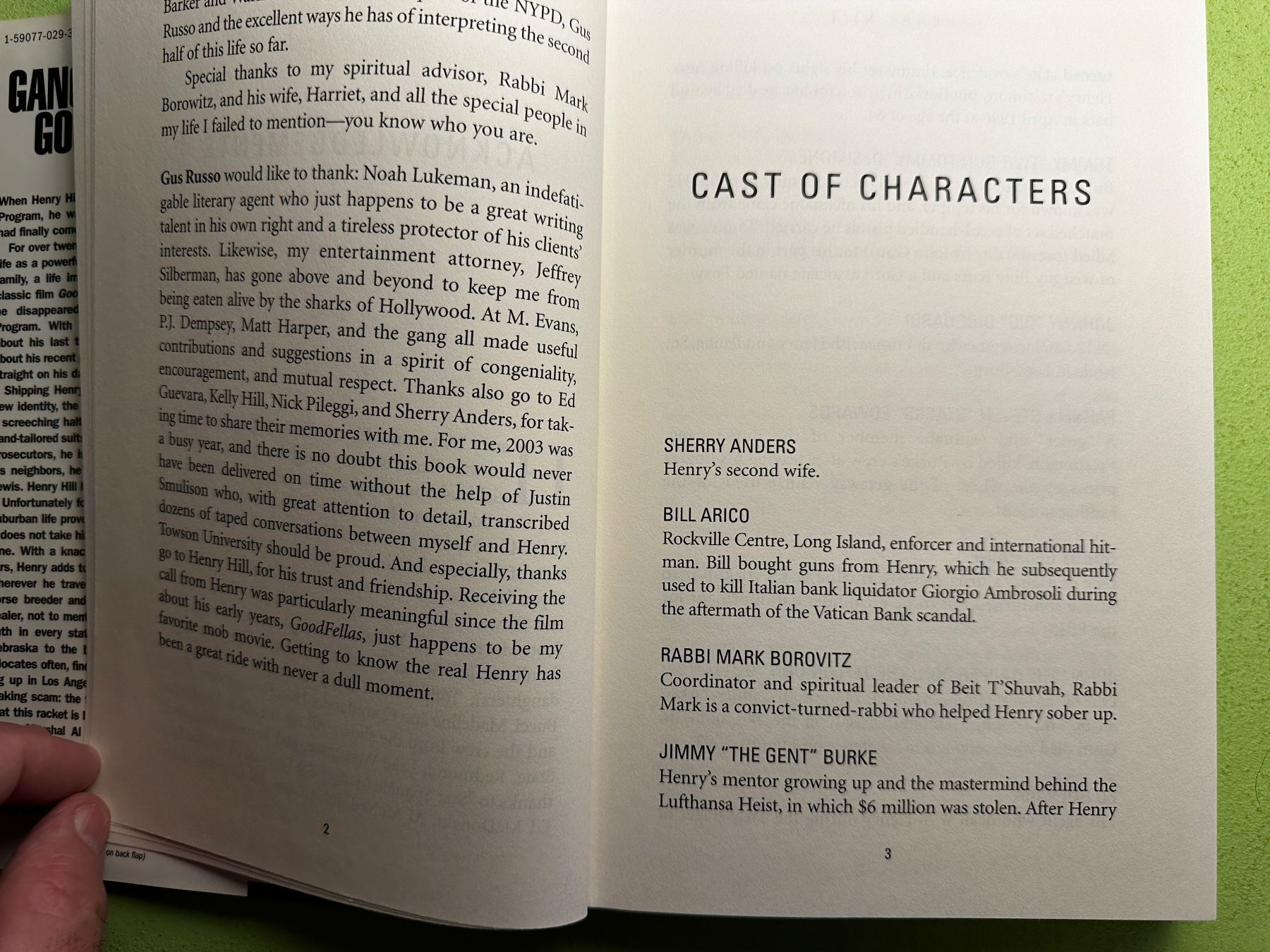 Libri: Henry Hill: Gangsters and Goodfellas. – Usato da Zürich venduto da allp 3