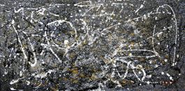 Autumn Rhythm Homage of Pollock