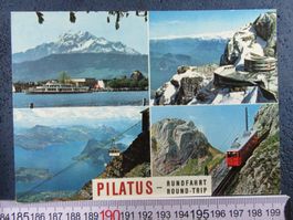 PILATUS RUNDFAHRT SCHIFF BERGBAHNEN LU AK