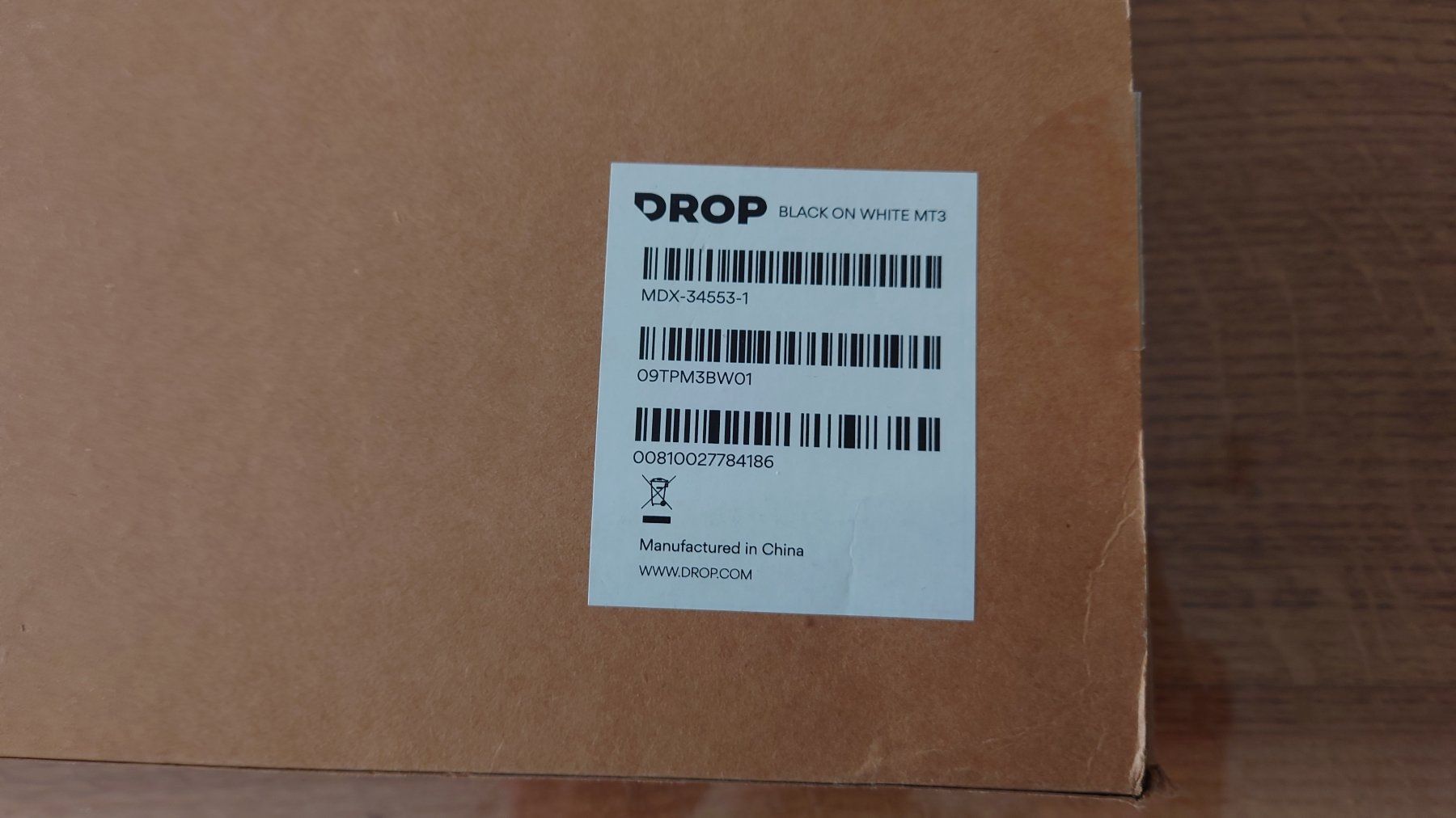 Tastiere: Drop Black on White MT3 Keycap Set – Usato da Genève venduto da jxavier 1