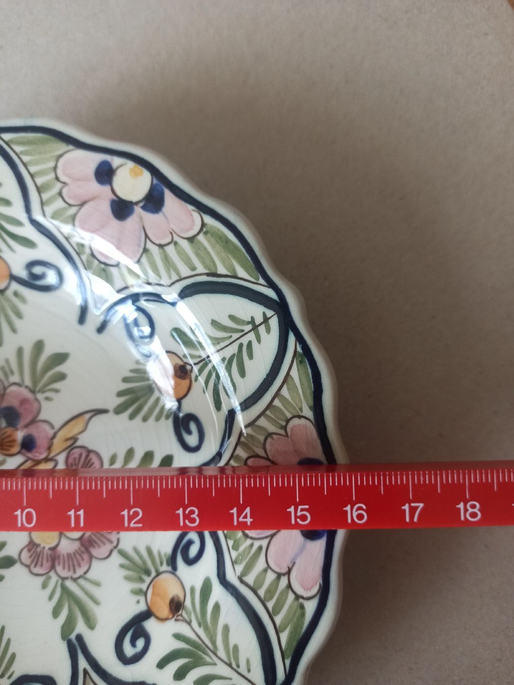 Tutte le decorazioni: Wandteller Blumenmuster Holland – Usato da Eschenz venduto da Migulina 2