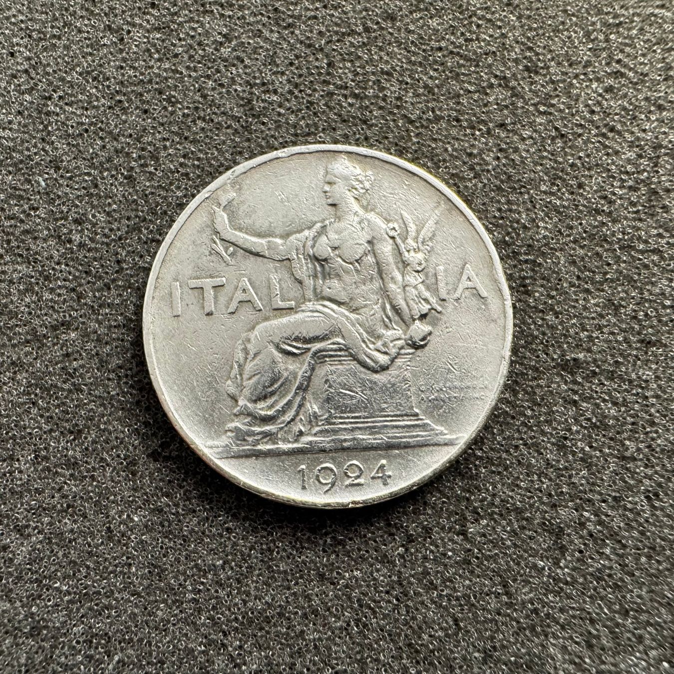 Tutti le monete: 1 Lire Italien 1924 – Usato da Reitnau venduto da tb-muenzen 1