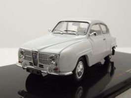 Saab 96 V4 Phase II 1965-1969 weiss      1:43 von IXO