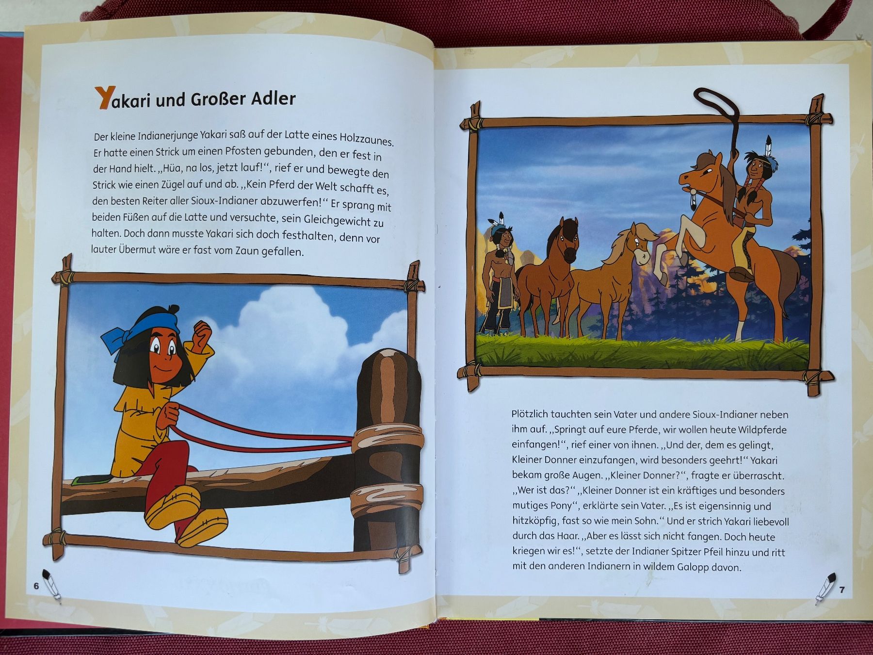 Livres: YAKARI - Der kleine Indianerjunge – D'occasion à Genève par god_nr55 1