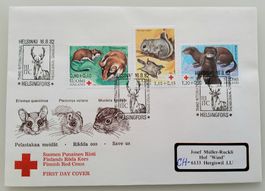 Finnland Rotes Kreuz 1982, FDC