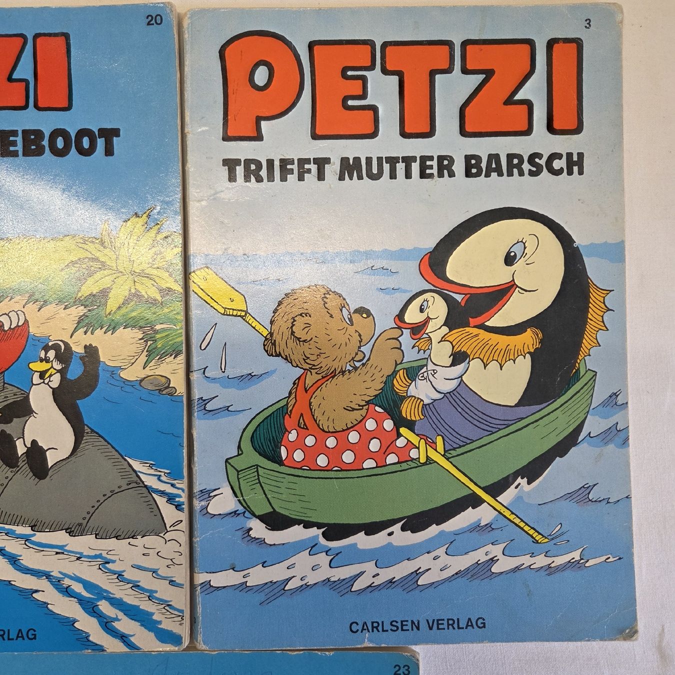 Fumetti: 3x Petzi Bände Comics – Usato da Stans venduto da Ducati16 2