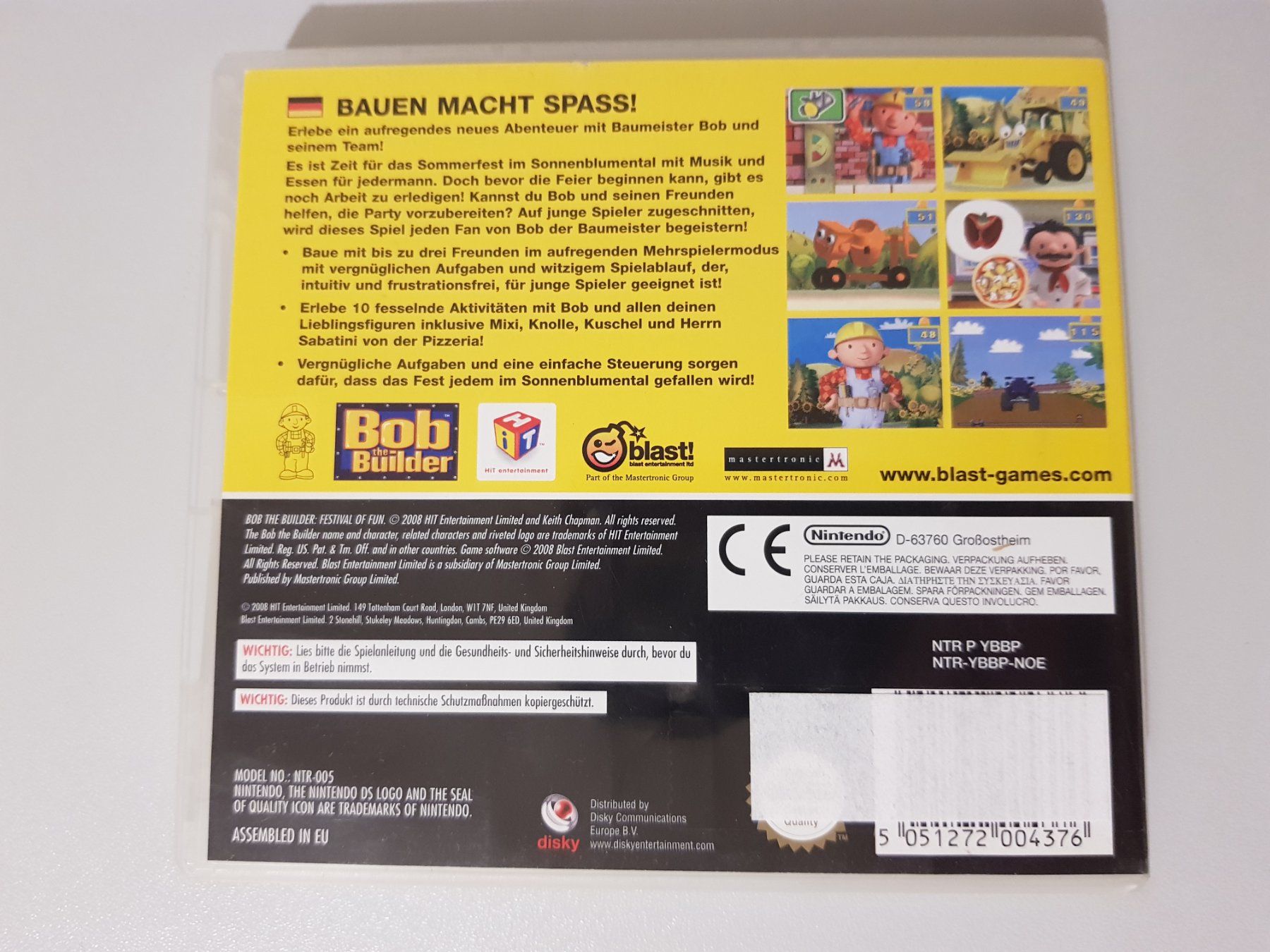 Nintendo Spiele: Bob der Baumeister /DS – Gebraucht aus Münchenstein von 2DGames 1