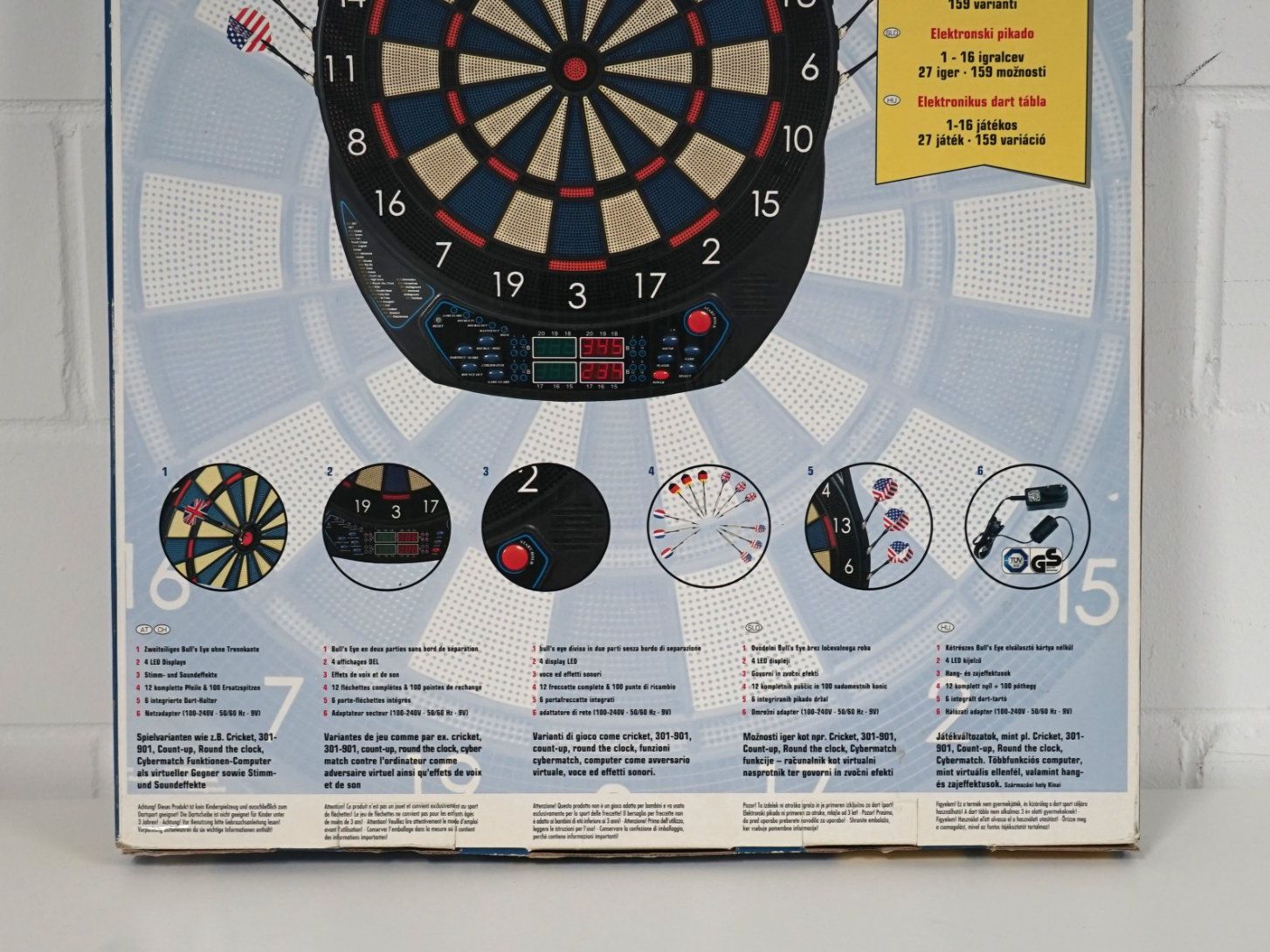 Freccette: Bull's Dartscheibe 16" – Nuovo (secondo la descrizione) da Rüti ZH venduto da Restwert_Rueti_ZH 2