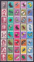 PJ 1950-1957 Insektenbilder, postfrisch**