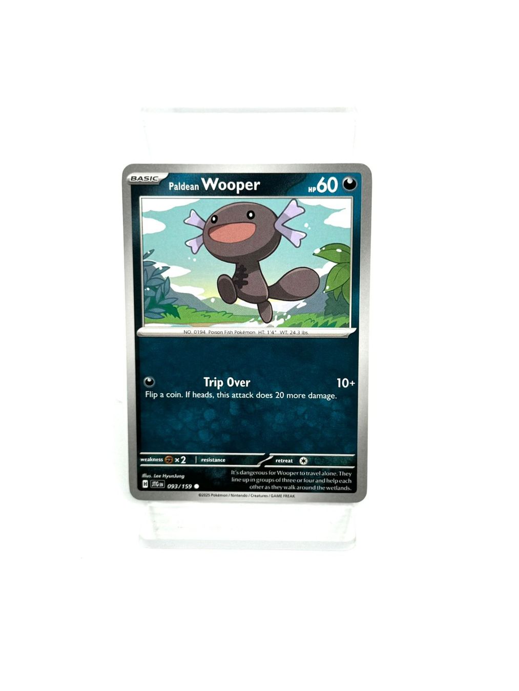 Pokémon Carte collezionabili: Pokemon Paldean Wooper 093/159 – Usato da Herisau venduto da Pokemon2026