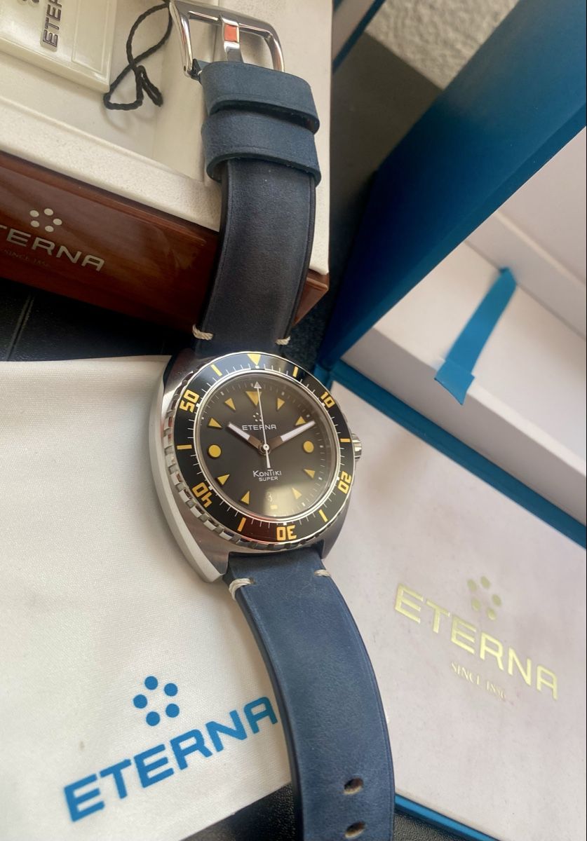 Eterna Orologi: ETERNA Superkontiki Automatic Diver Watch – Nuovo (secondo la descrizione) da Montagny-la-Ville venduto da SecondA6Heuer 4