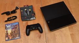 Playstation 4 Konsole mit 1 Game