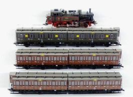 Roco H0: KPEV Zug T12 + 3 Doppel-PW, Stadtbahn Berlin, SoMo