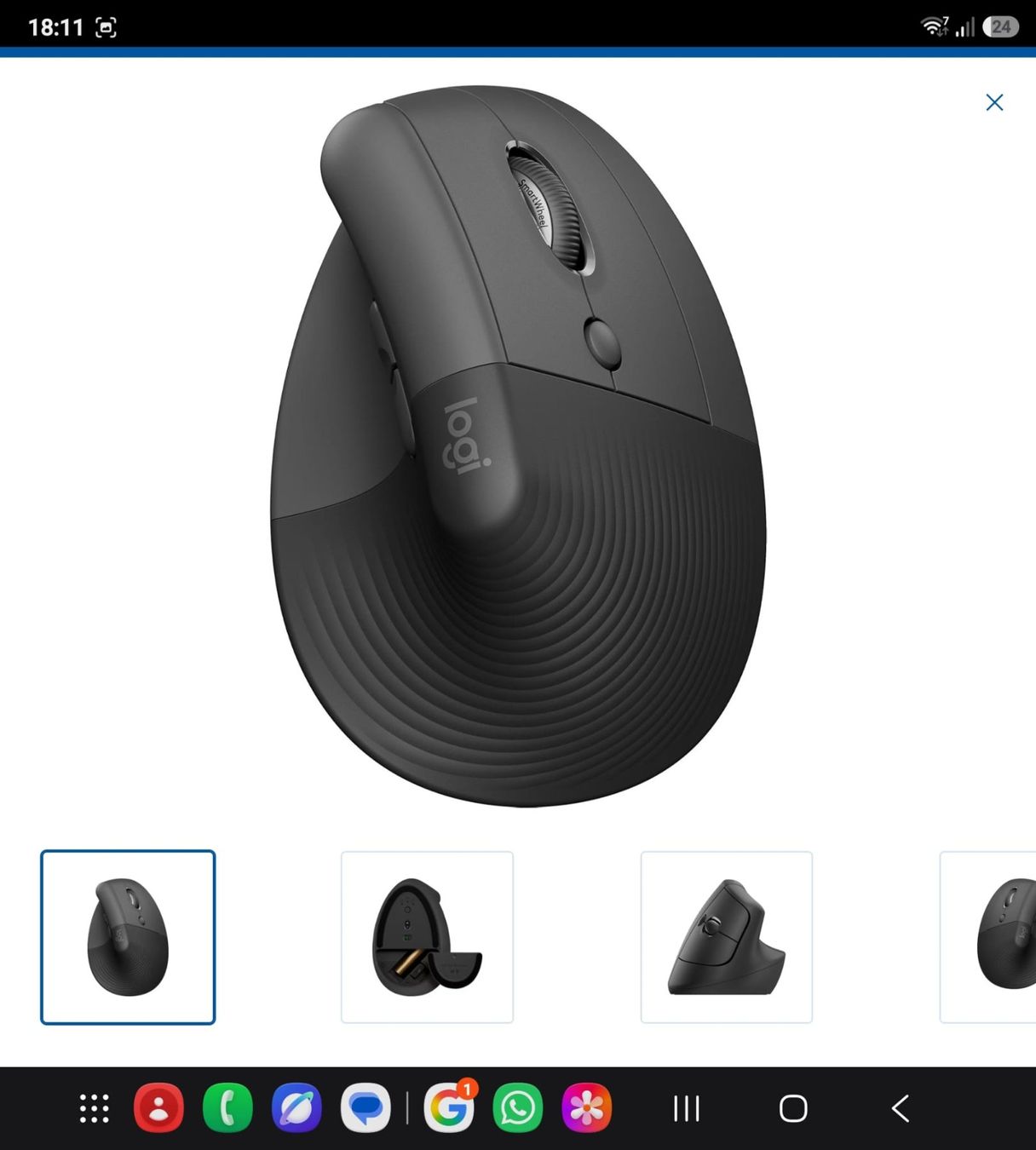 Logitech Maus: Vertikale ergonomische Maus – Neu und originalverpackt aus Wikon von Speedy_li 1