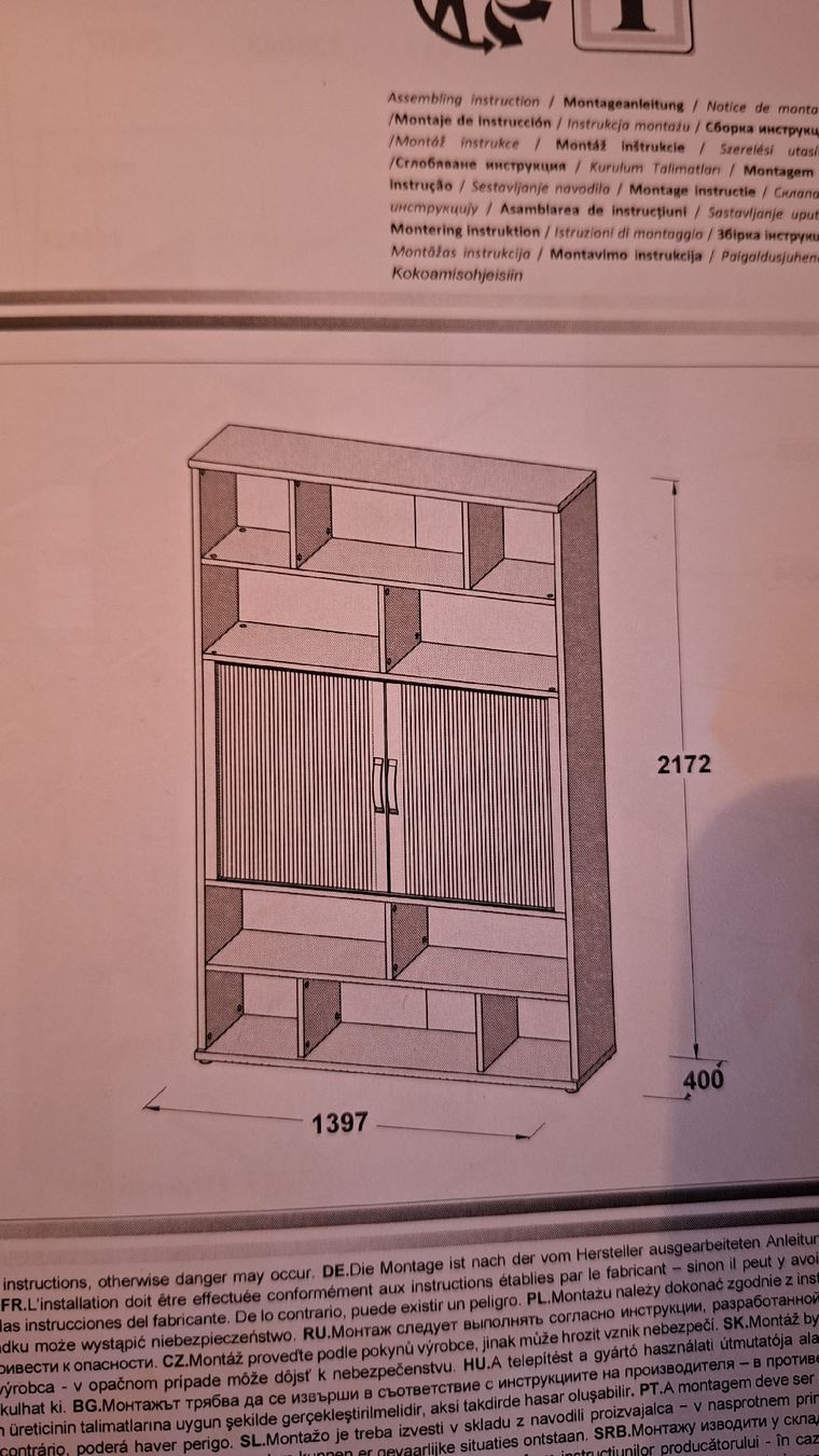 Scaffali: Schrank/Regalwand – Usato da Kriegstetten venduto da vsp_9gwr 2