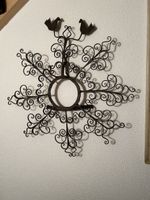Rustikale Wanddekoration aus Metall - Vintage Stil!