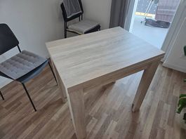 Ausziehbarer Esstisch 60x80(136 ausgeklappt)x78
