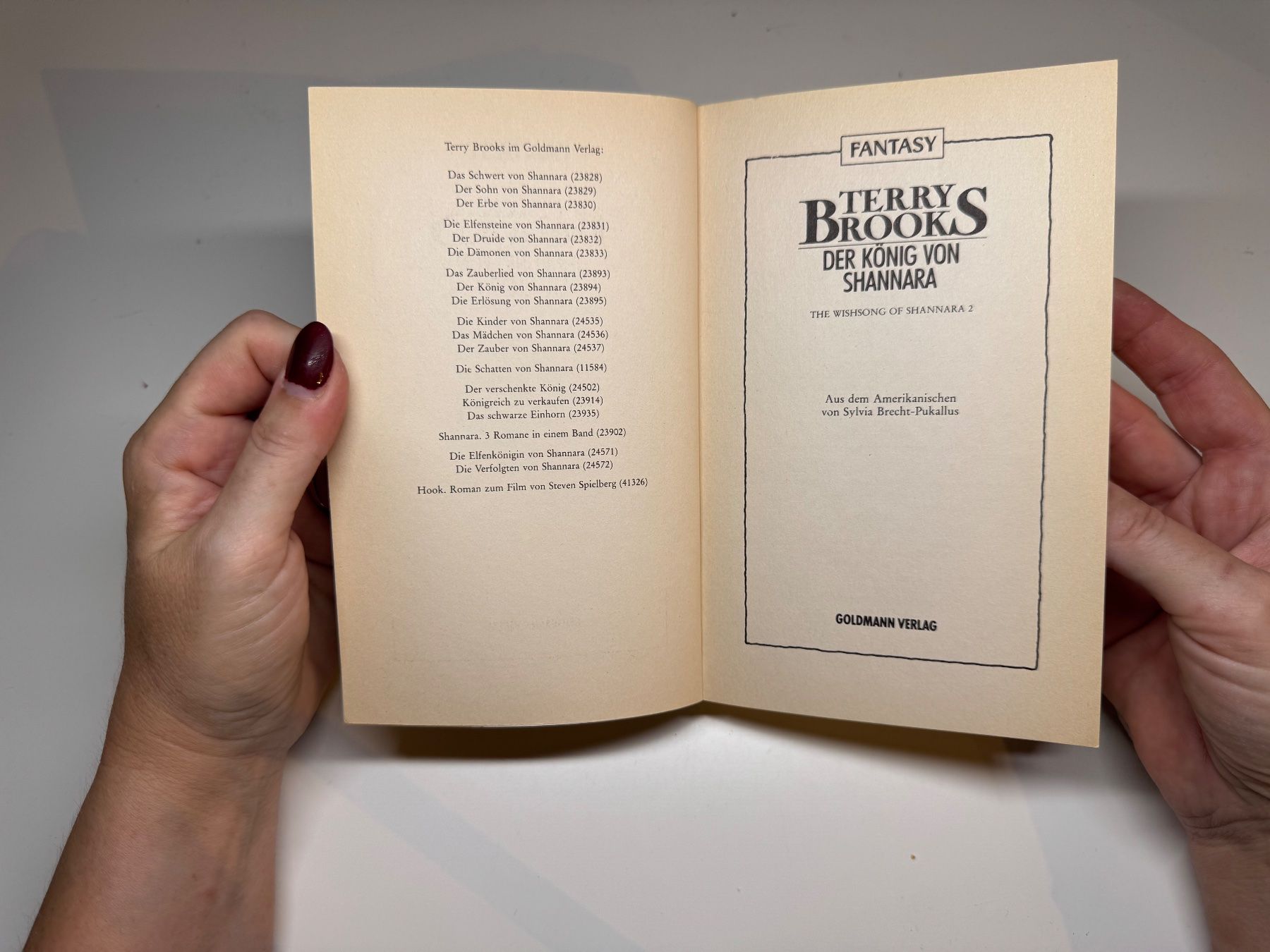 Libri: ROMAN: Der König von Shannara – Usato da Grosswangen venduto da Deutsche_Romane 2