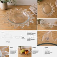 Glasi Hergiswil Robert Niederer Sonnenschale aus Glas Ø 37cm