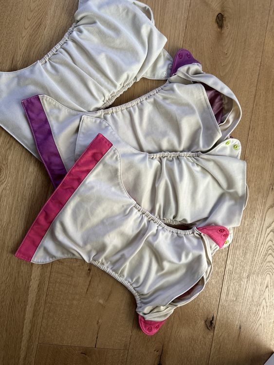 Culottes D'Apprentissage Lavables - Lot De 3 - Coton Bio - Absorbantes - Pour Bébé En Phase Propreté