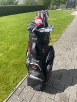 Golfset Linkshänder komplett (ohne Driver) inkl. Cart-Bag