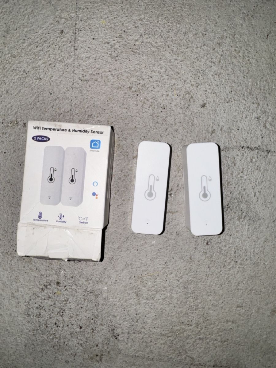 Altro per la casa: 2er Pack WiFi Temperatur- & Feuchtigkeitssensor – Nuovo e nell'imballaggio originale da Flamatt venduto da ard_9ctk
