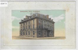 Romanshorn - Neues Postgebäude - Passepartout - Litho