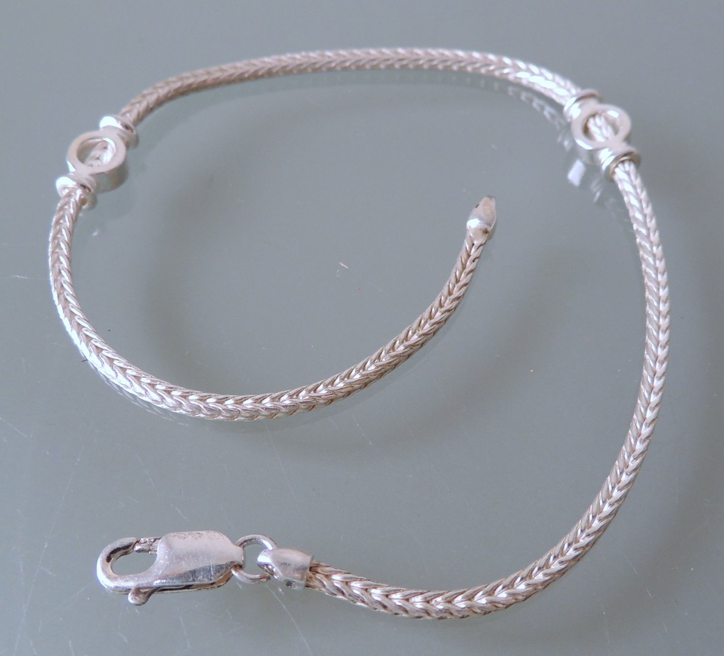 Bracciali & Braccialetti: Silber 925 Armband 22 cm – Usato da Waldenburg venduto da schaller707 1