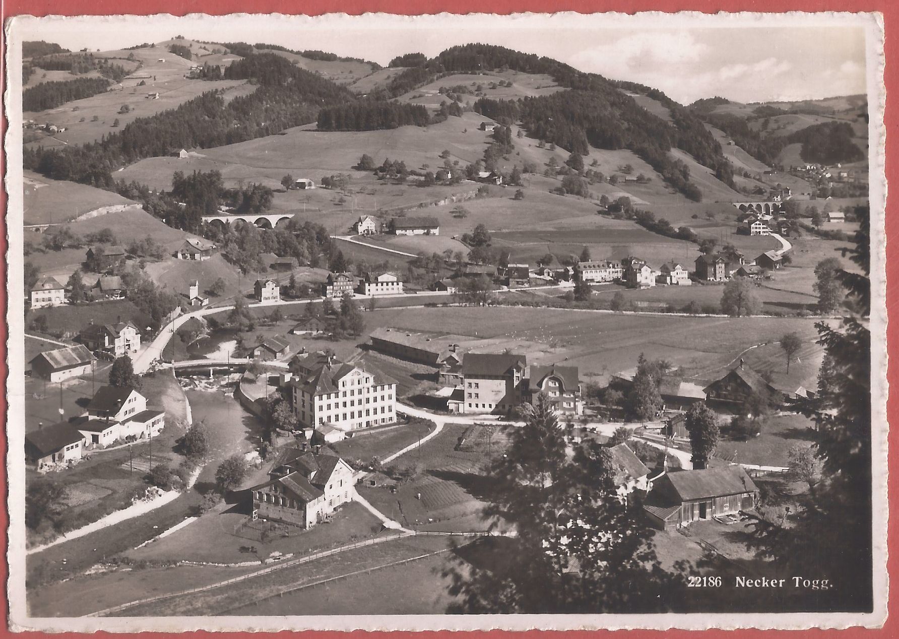 Cartoline postali: Necker im Toggenburg - 1942 – Usato da Fislisbach venduto da Porano