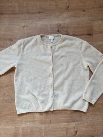Cardigan blanc crème H&M, taille M