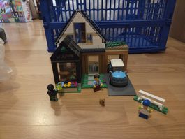 Lego City Familienhaus mit Elektroauto 60398