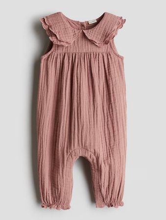 H&M Adorables Baby Musselin Strampler - NEU Gr. 92