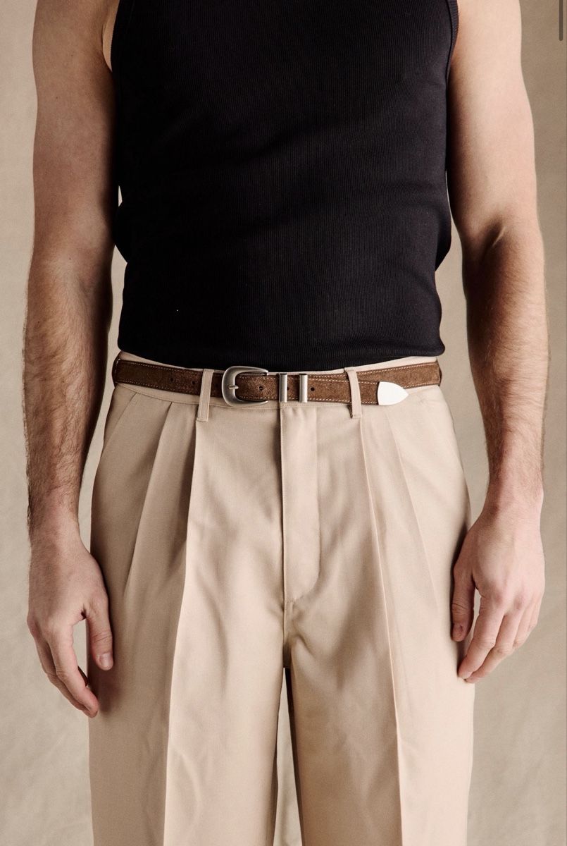 Gürtel: Anovair Buckle Belt Wildleder – Neu (gemäss Beschreibung) aus Zürich von by.mr.evans