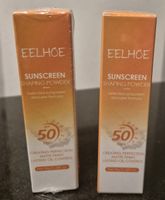 2 poudres fixatrices protection solaire 50