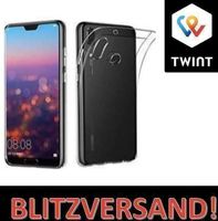 *Huawei P20 Lite Hülle Etui Case Cover Transparent Silikon*