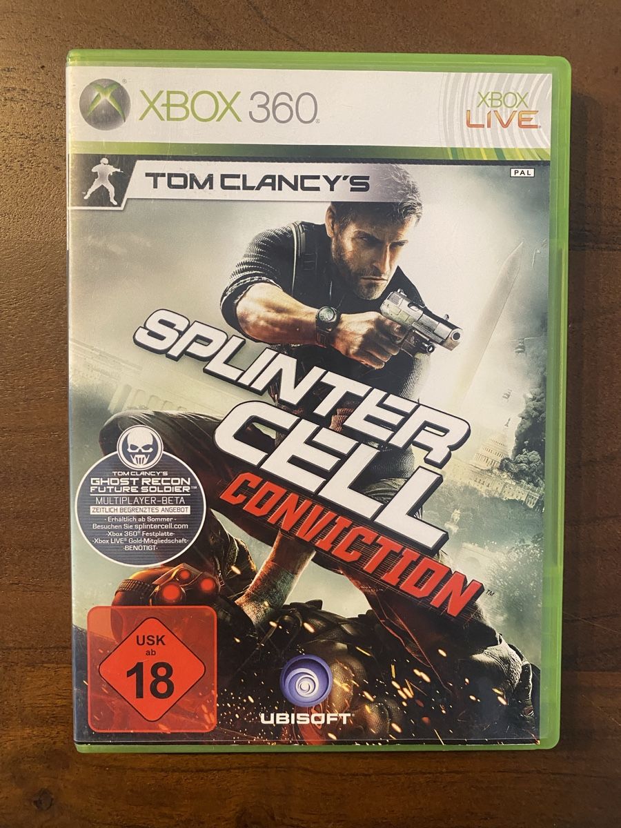 Microsoft Giochi: Tom Clancy's Splinter Cell Conviction für Xbox 360 – Usato da Thunstetten venduto da Virus_33