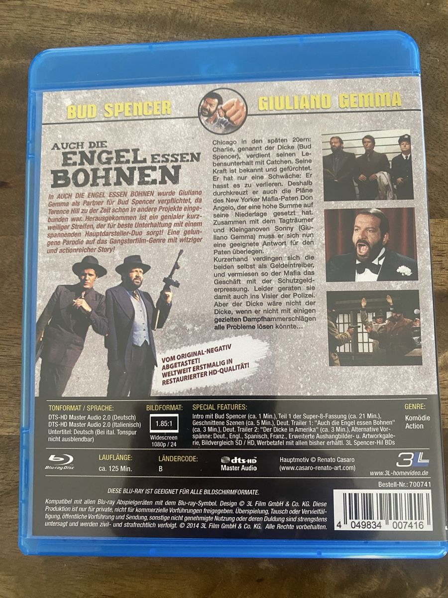 Tutti i DVDs: Blu-ray "Auch die Engel essen Bohnen"  – Usato da Rüschlikon venduto da Granulat204 1