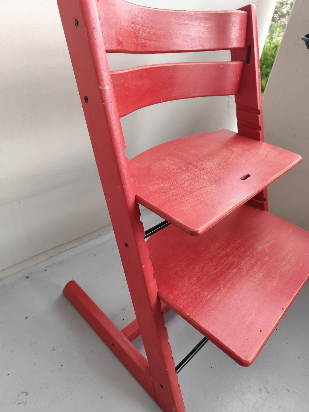 Stokke Seggioloni: Kinderhochstuhl rot – Usato da Mönchaltorf venduto da Vitalienbruder 1