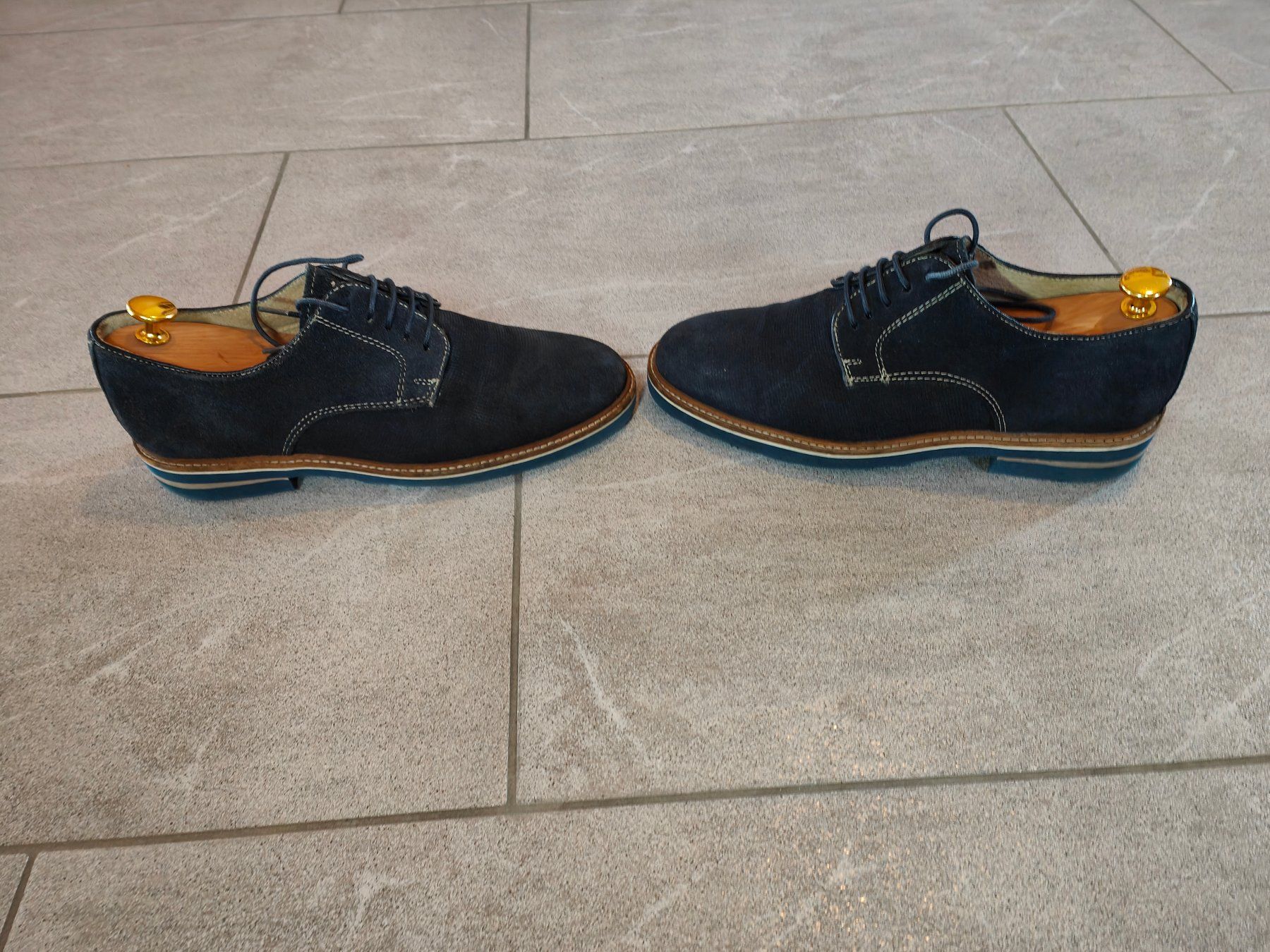 Scarpe da uomo: Herrenschuh Wildleder Uomo Gr. 39 – Usato da Mels venduto da velo-city 3