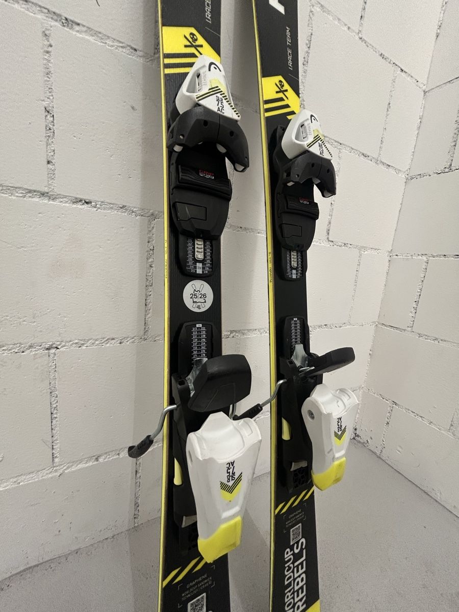 Head Sci: Kinderski Head Worldcup Rebels 120 – Usato da Bern venduto da rakuten73 4
