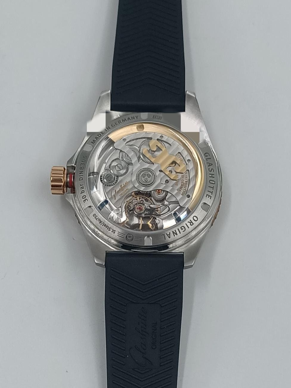 Glashütte Montres: GLASHÜTTE ORIGINAL "SEAQ PANORAMA DATE" – Neuf (Voir description) à Luzern par EdiGem 9