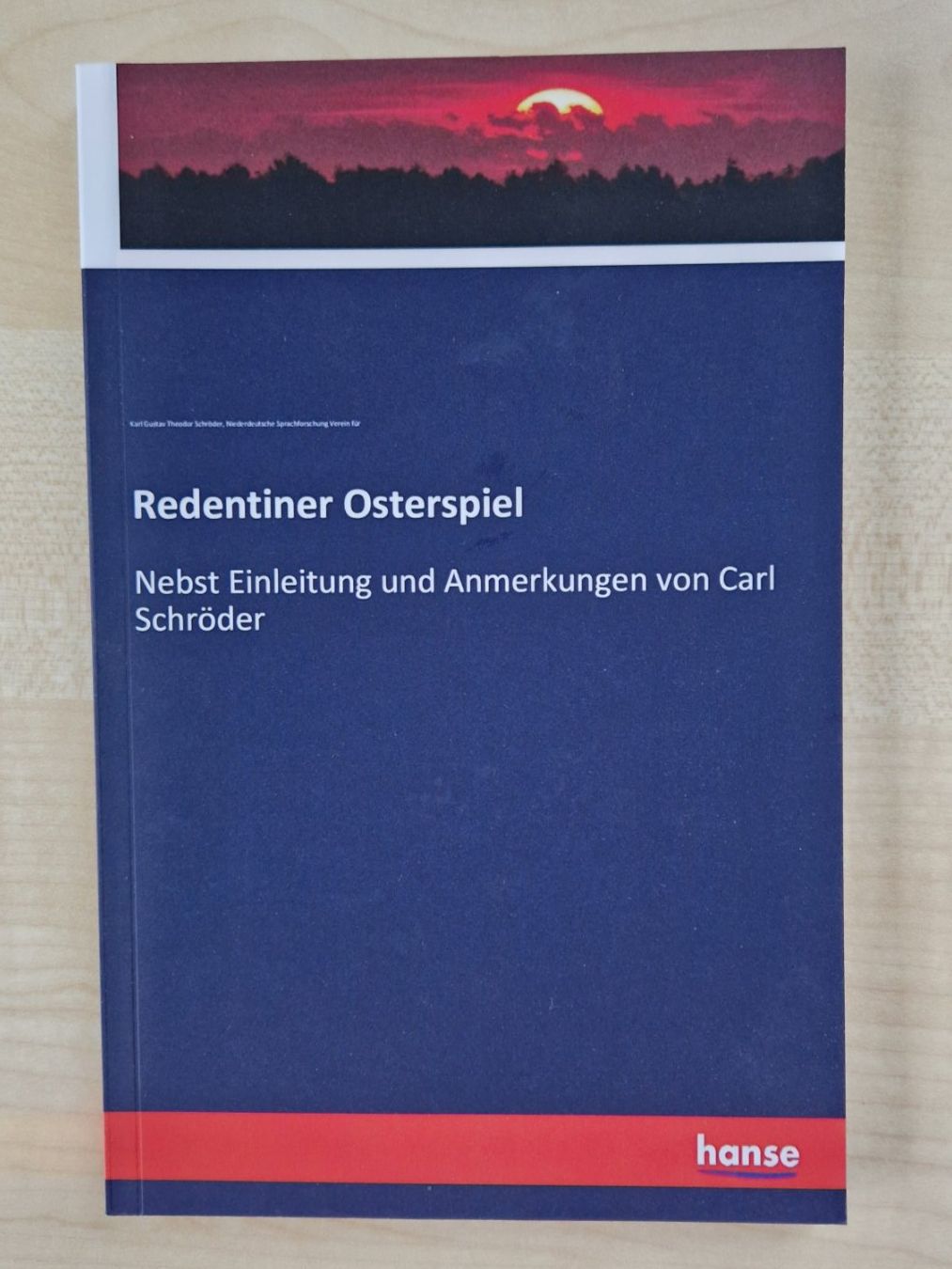 Bücher: Redentiner Osterspiel / Carl Schröder – Gebraucht aus Malters von page02