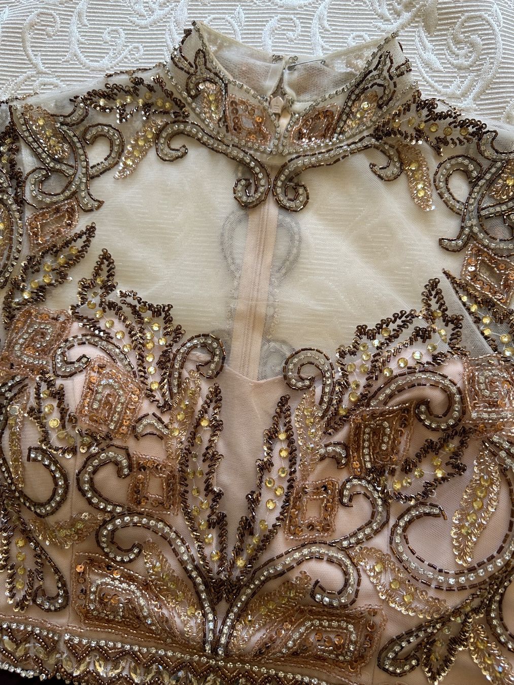 Kleider: Damen Abendkleid – Gebraucht aus Perlen von H.Spa 2